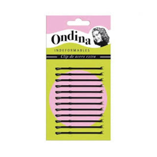Eurostil Bola Clip Ondina nero 70mm — Fermaglio capelli