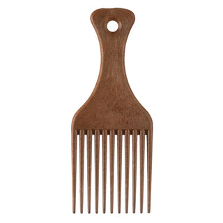 Eurostil Pettine per spolverare in legno medio 11 denti — Pettine