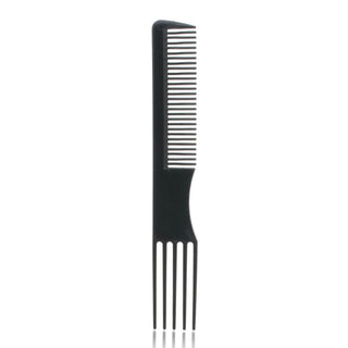 Eurostil Pettine curvo nero 19 cm — Pettine