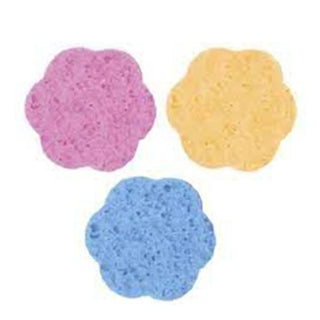 Eurostil Spugna di cellulosa 90 mm 12 pezzi — Spugna makeup