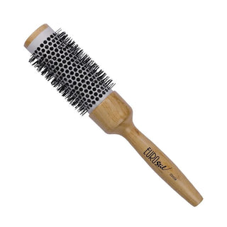 Eurostil Termico Ceramico Cepillo Mango Madera 38mm — Spazzola termica