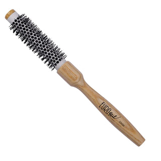 Eurostil Termico Ceramico Cepillo Mango Madera 19mm — Spazzola termica