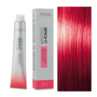 Eurostil Bright Colour Tinta per capelli N7.62 Biondo medio Rosso ciliegia — Tinta per capelli