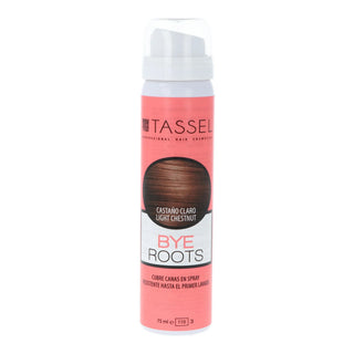 Eurostil Tassel Bye Roots Copri capelli Grigi Castano Chiaro 75ml — Spray copricapelli