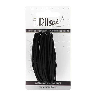Eurostil Elastici Neri 1 unità — Elastico capelli
