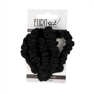Eurostil Elastici Capelli Neri 1 unità — Elastici per capelli