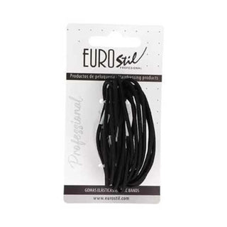 Eurostil Colita Elastici Sottili Neri 1 pezzo — Elastici Capelli