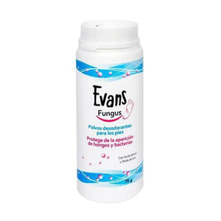 Evans Fungus Deodorante Antimicotico Polvere Piedi 75g — Deodorante piedi antimicotico