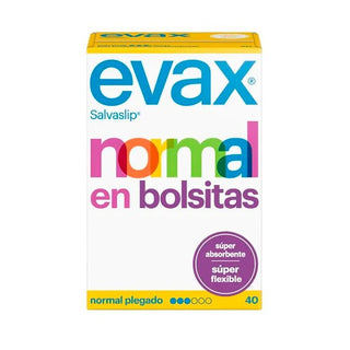 Evax Compresas Salvaslip Normal 40 UDS 