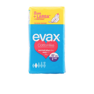 Evax Cottonlike Normal Plus con ali Assorbenti igienici 28 unità — Assorbente igienico