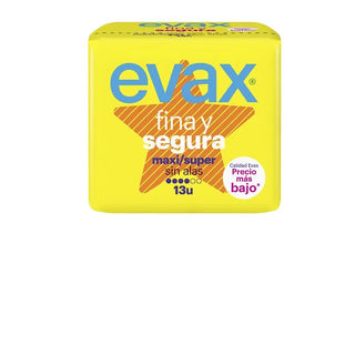 compresas Evax Fine and Safe Maxi 13UND 