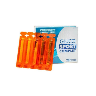 Faes Farma Gluco Sport comprimidos 20 ampollas bebibles 