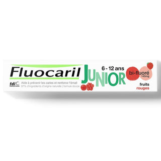 Fluocaril Junior Gel Frutti Rossi 75ml — Gel dentifricio