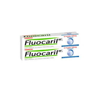 Dentífrico Fluocaril Gum Bifluoruro 145 mg Pack 2 x 75 ml 