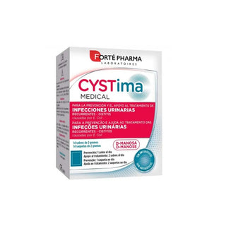 Forté Pharma Cystima Medical Infecciones del tracto urinario 14 sobres 