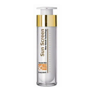 Frezyderm Sun Screen Velvet Face Water Resistant SPF50+ 50ml — Protezione solare viso