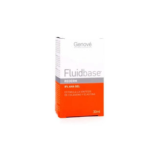 Genové Fluidbase Rederm Gel 8 Aha 30ml — Gel esfoliante