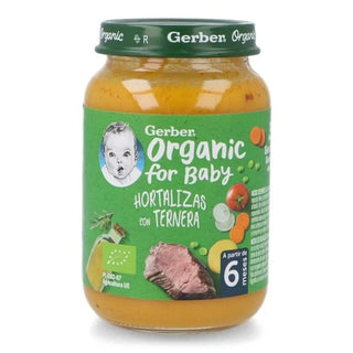 Gerber Verdure Biologiche Vitello 190g — Omogeneizzato