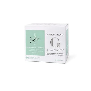 Germinal Deep Action Anti-Âge Peaux Mixtes et Grasses 30 Ampoules 