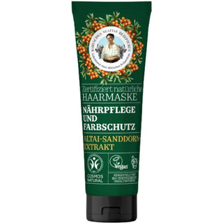 Mascarilla natural para el cabello con protección del color Green Agafia 200 ml 
