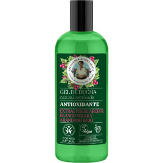 Gel de baño antioxidante natural de arándano rojo Green Agafia 260 ml 