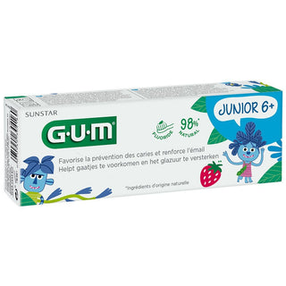 Pasta dentífrica Gum Junior de fresa 50 ml 