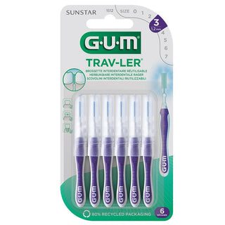 Sunstar Gum Proxabrush Extra Fine Cilindrico 1512 — Spazzolino interdentale