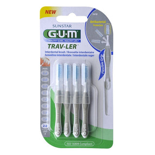 Gum® 1618 Cepillo cónico 2 mm 6 piezas 