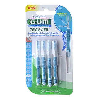 Cepillo interdental Sunstar 1,6 mm Trav-Ler 6 piezas 
