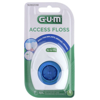 Hilo dental para implantes Gum® 50 hilos x 30 cm 