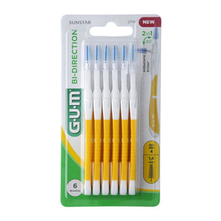 Sunstar Gum Gomma Bi Direction XL 1,4 mm 6 unità — Gomma interdentale