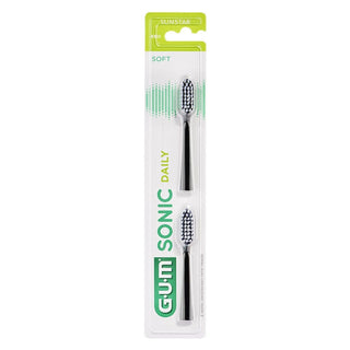 Recambios diarios Gum Sonic Black Brush 2U 