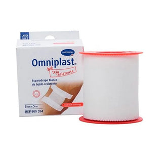 Hartmann Omniplast Bianco 5cm x 5m — Nastro adesivo