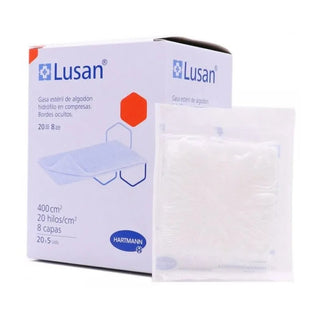 Hartmann Lusan Garza cotone 20 pezzi — Garza