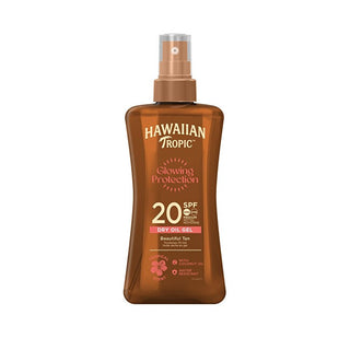 Hawaiian Tropic Aceite en Spray Secco Protector SPF20 Medio 200ml 