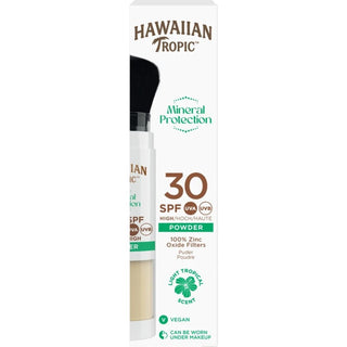 Hawaiian Tropic Mineral Brush Brocha de maquillaje con SPF 30 1 unidad 