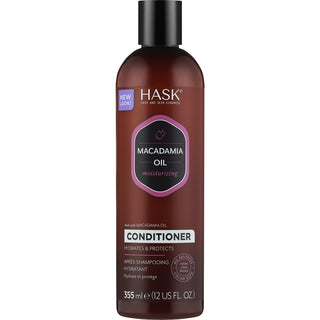 Hask Balsamo Idratante Olio di Macadamia 355 ml — Balsamo per capelli