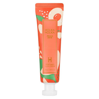 Crema de manos perfumada de melocotón y dátiles Holika 30 ml 