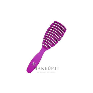 Ilu Spazzola flessibile per sfiato viola — Spazzola capelli
