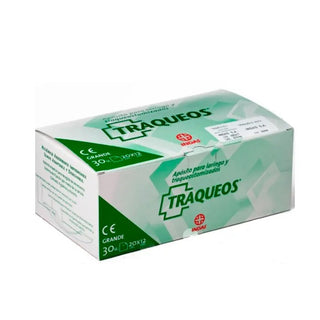 Indas Benda tracheale 20 x 12 cm 30 unità — Benda medica