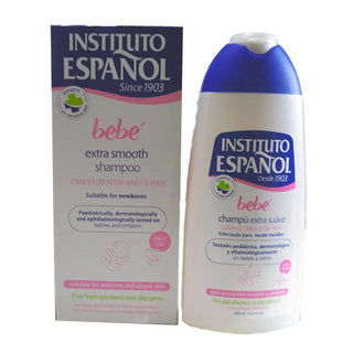 Instituto Español Champú para bebé Extra Delicado para Recién Nacidos Piel Sensible Sin Alérgenos 300ml 