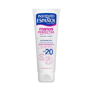 Crema de manos antimanchas oscuras del instituto español SPF20 75ml 