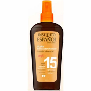 Instituto español Intensive Tinning Oil Spf15 250ml — Olio solare