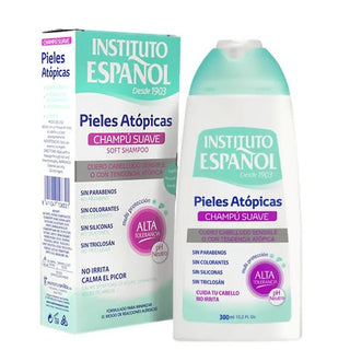 Champú suave para piel atópica de Instituto Español 300 ml 