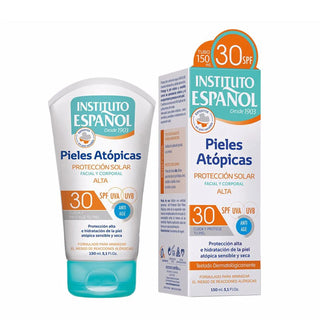 Instituto Español para piel atópica, protector solar rostro y cuerpo SPF30 150 ml 