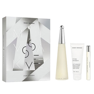 Issey Miyake L'Eau d'Issey Eau de Toilette Spray 100ml 3-teiliges Set 