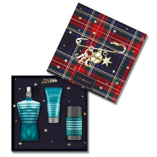 Jean Paul Gaultier Le Male Eau de Toilette Spray 125 ml 3-teiliges Set 