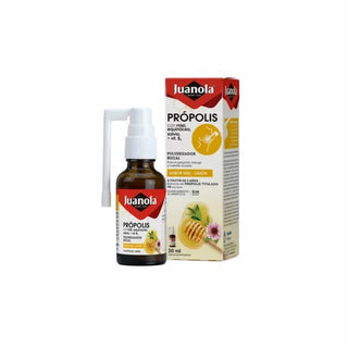 Juanola Propolis with Honey, Echinacea, Sage + Vitamin B3 Oral Spray 30ml 
