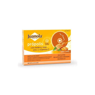 Juanola Propolis Ivy Honey Flavor 24 Tablets 