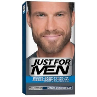 Just para hombre Barba y Bigote Marrón Claro 28,4 g 